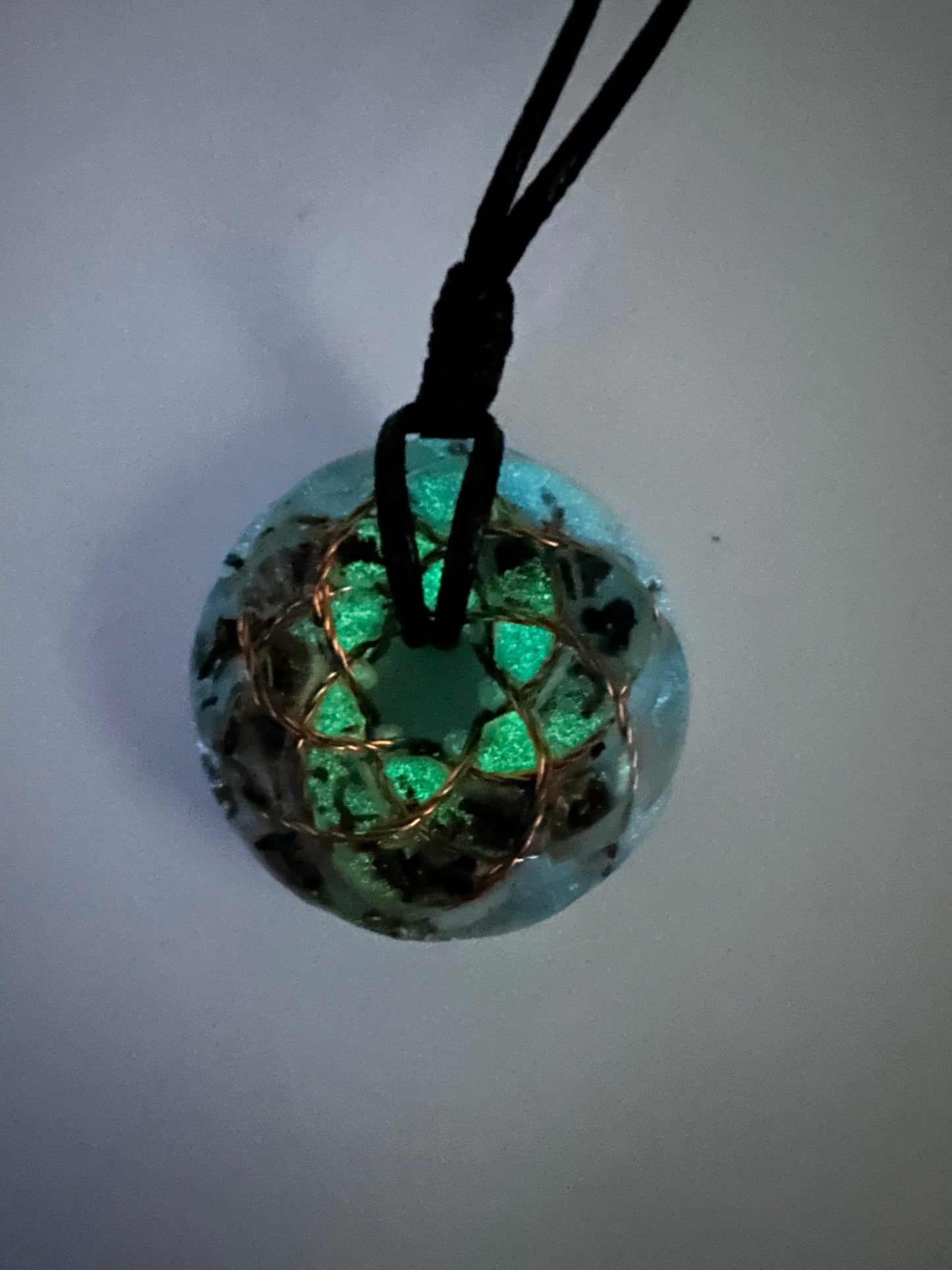 Rodin Coil Orgonite Pendant