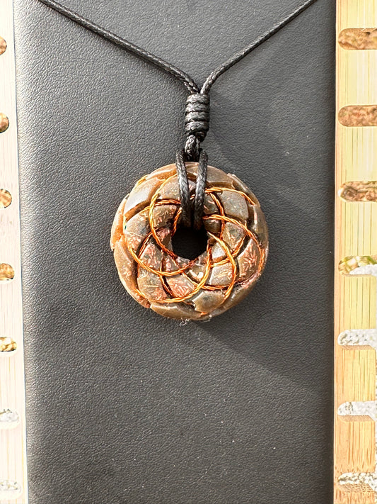 Rodin Coil Orgonite Pendant
