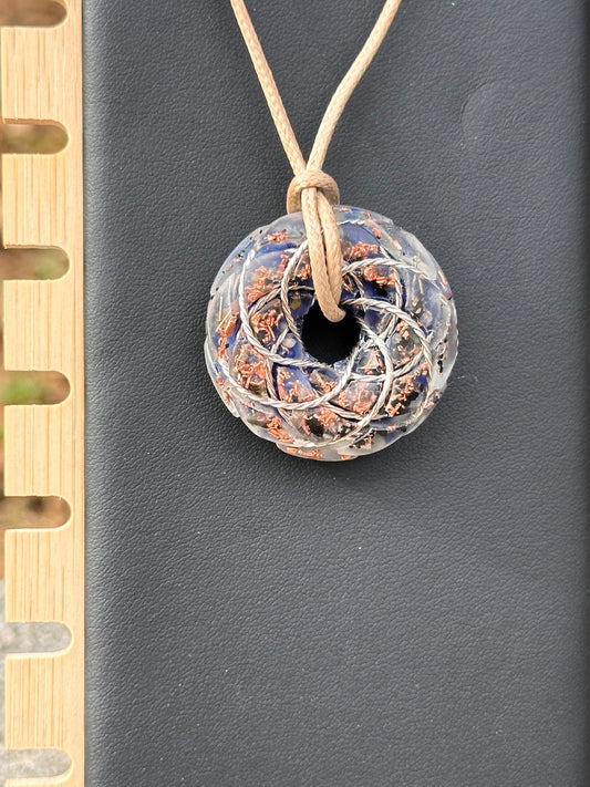 Rodin Coil Orgonite Pendant