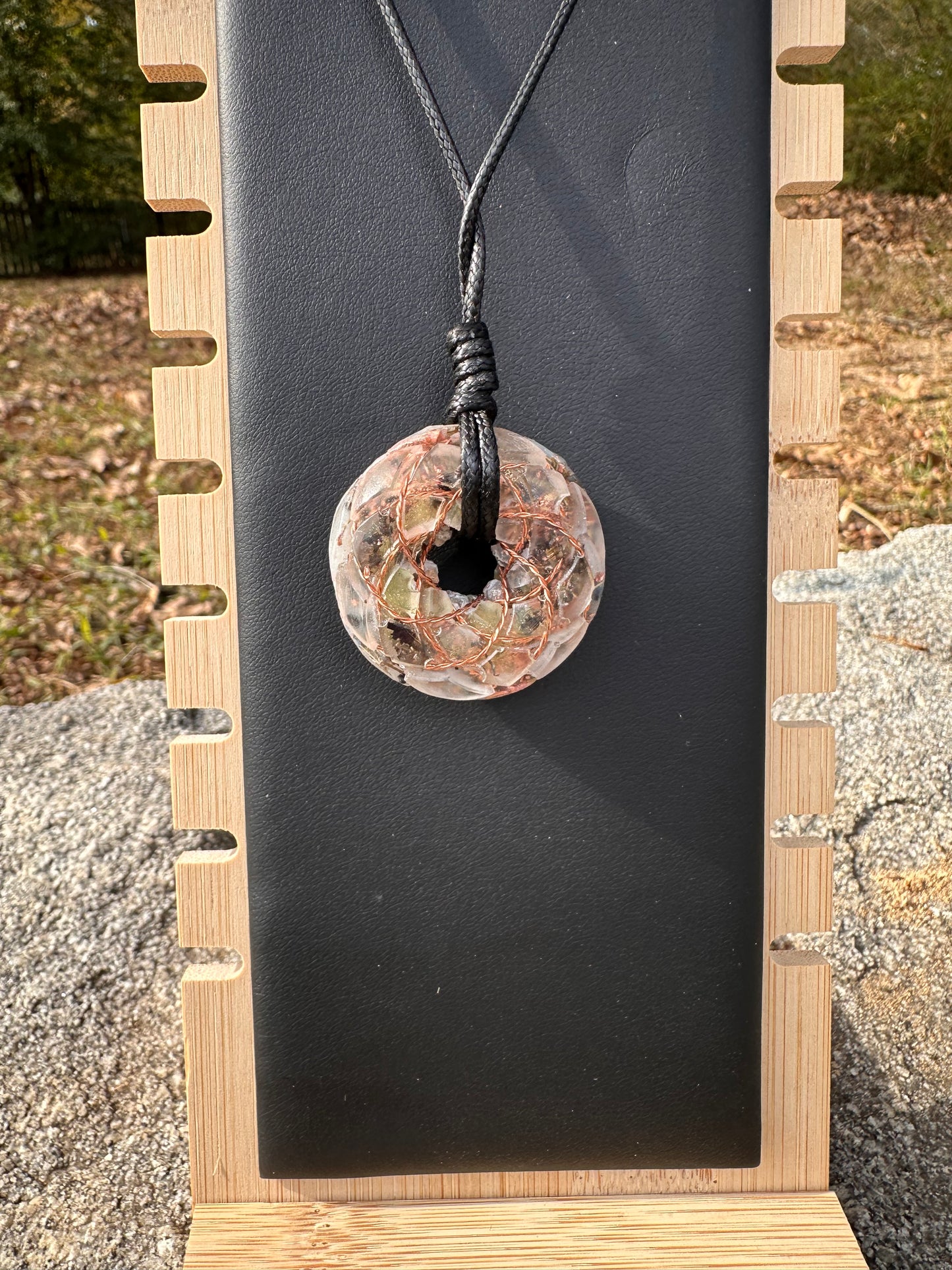 Rodin Coil Orgonite Pendant