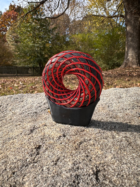 Rodin Coil Orgonite Torus Field Frequency Generator