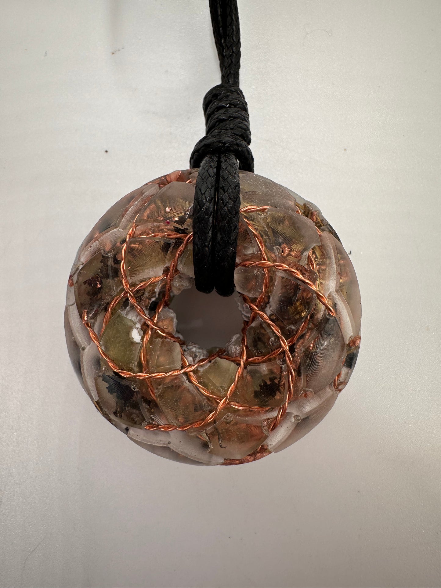 Rodin Coil Orgonite Pendant