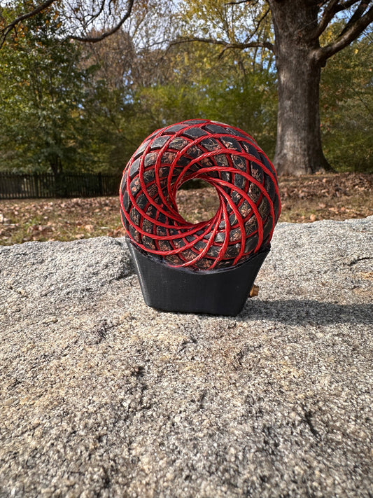 Rodin Coil Orgonite Torus Field Frequency Generator