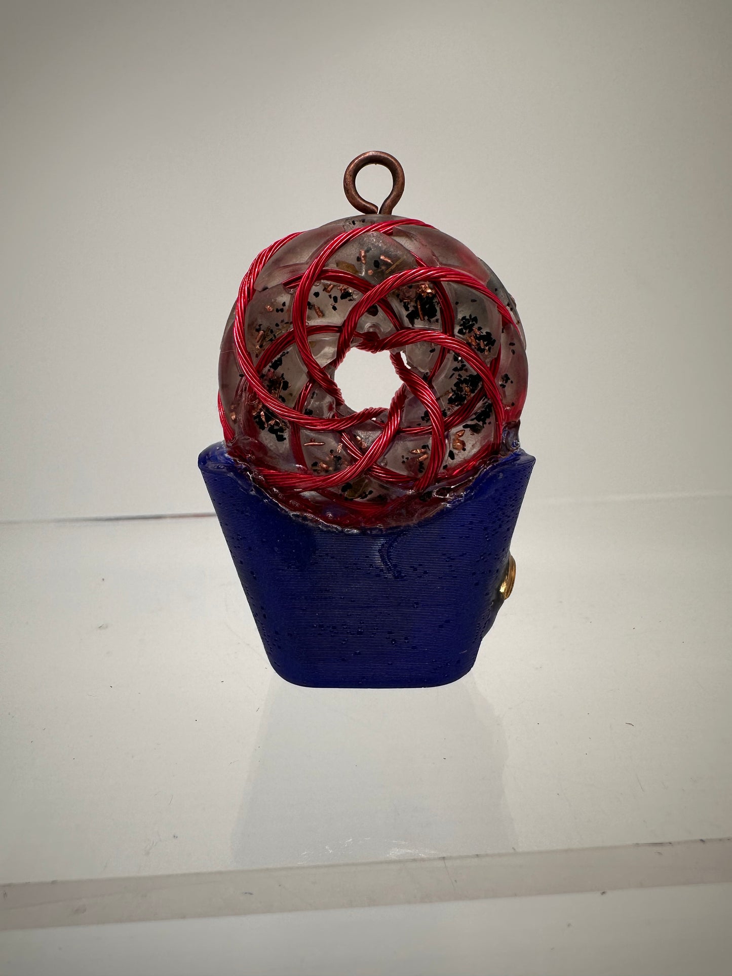 Rodin Coil Orgonite torus Field Frequency Generator MIni (Pocket Edition)