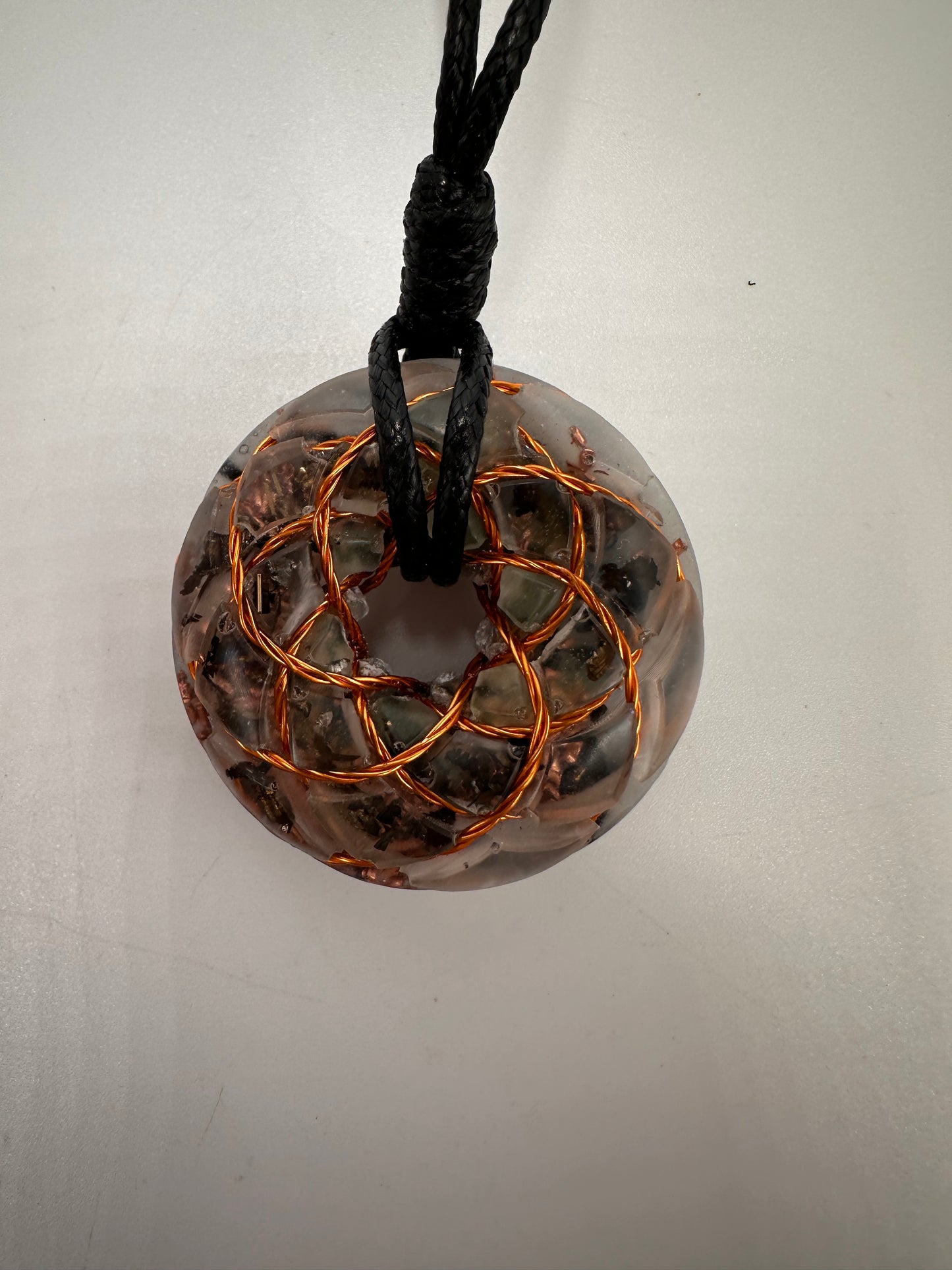 Rodin Coil Orgonite Pendant