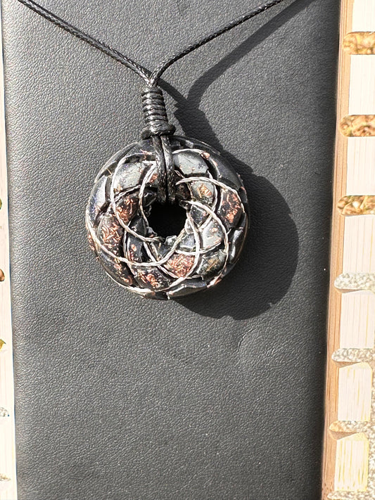 Rodin Coil Orgonite Pendant
