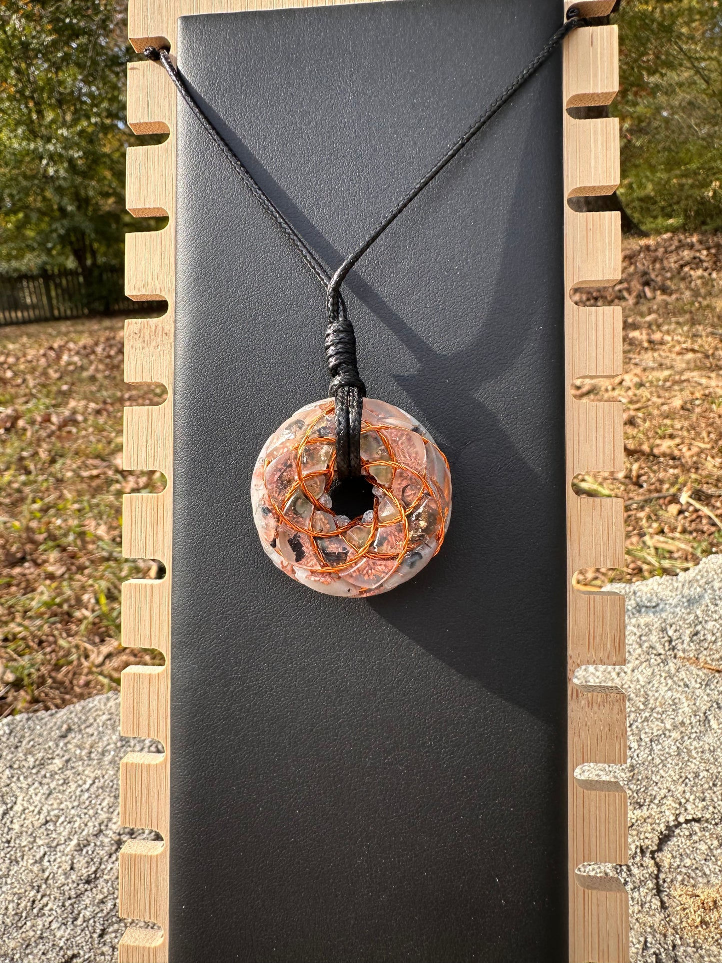 Rodin Coil Orgonite Pendant