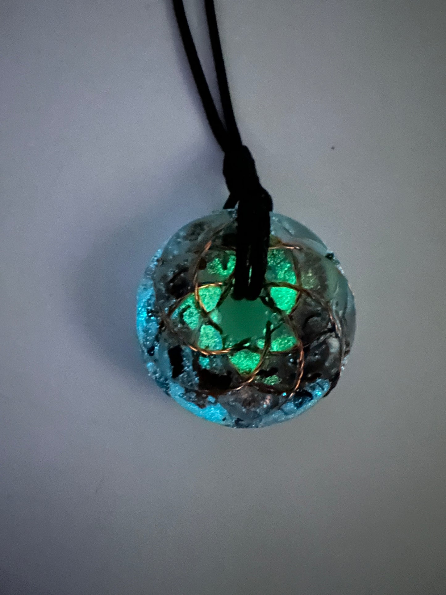 Rodin Coil Orgonite Pendant