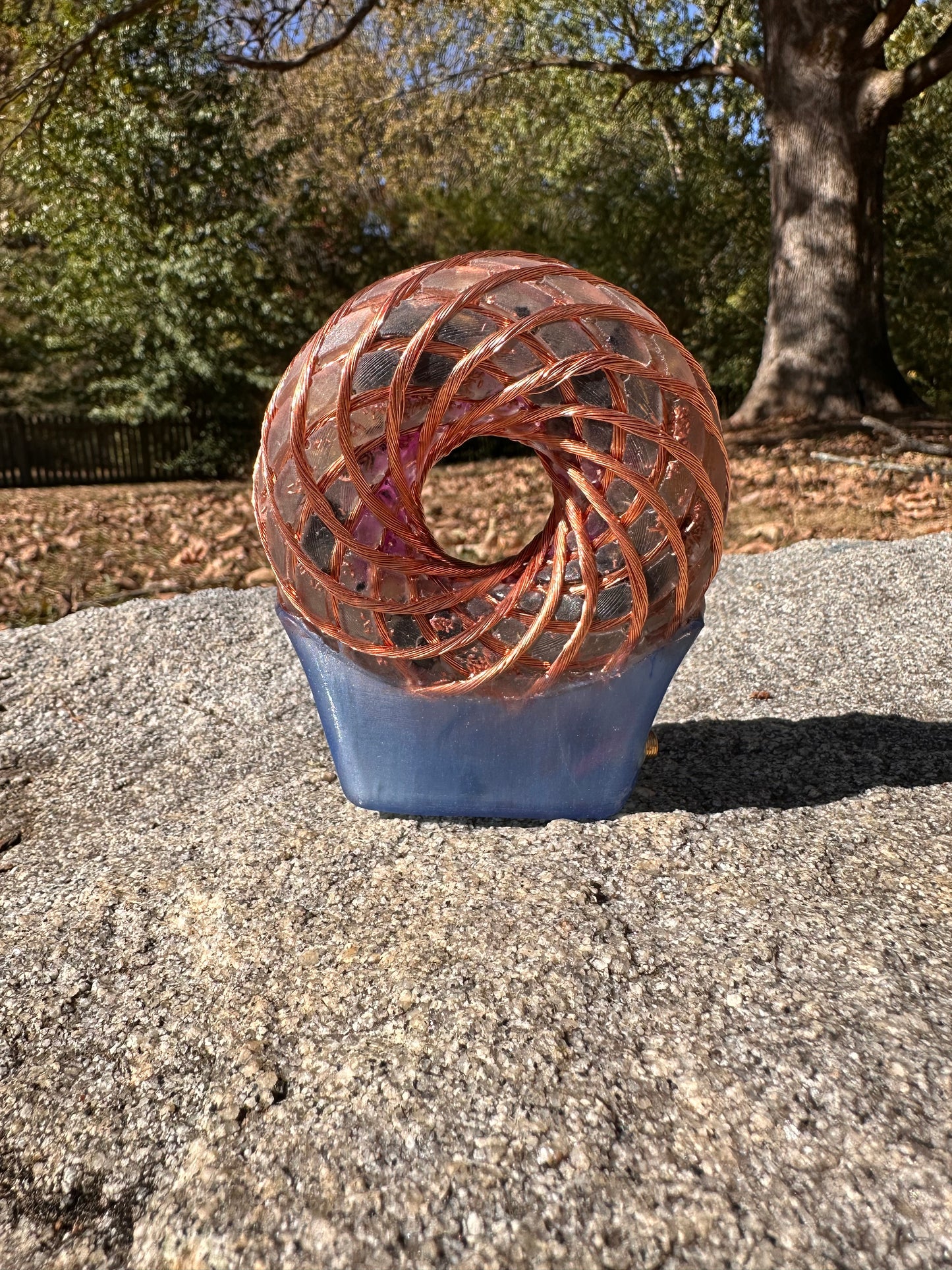 Orgonite Rodin Coil Torus Field Frequency Generators