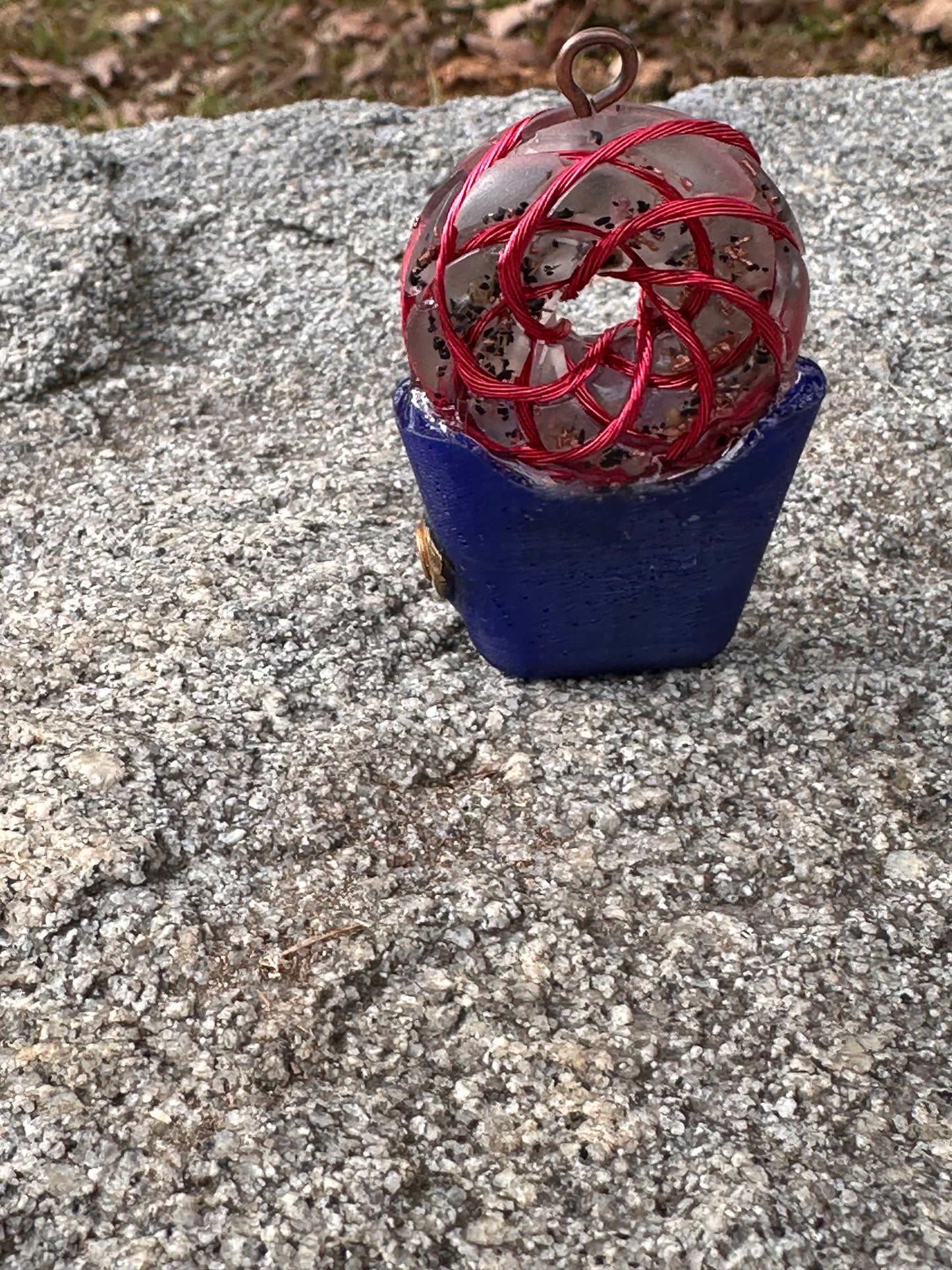 Rodin Coil Orgonite torus Field Frequency Generator MIni (Pocket Edition)