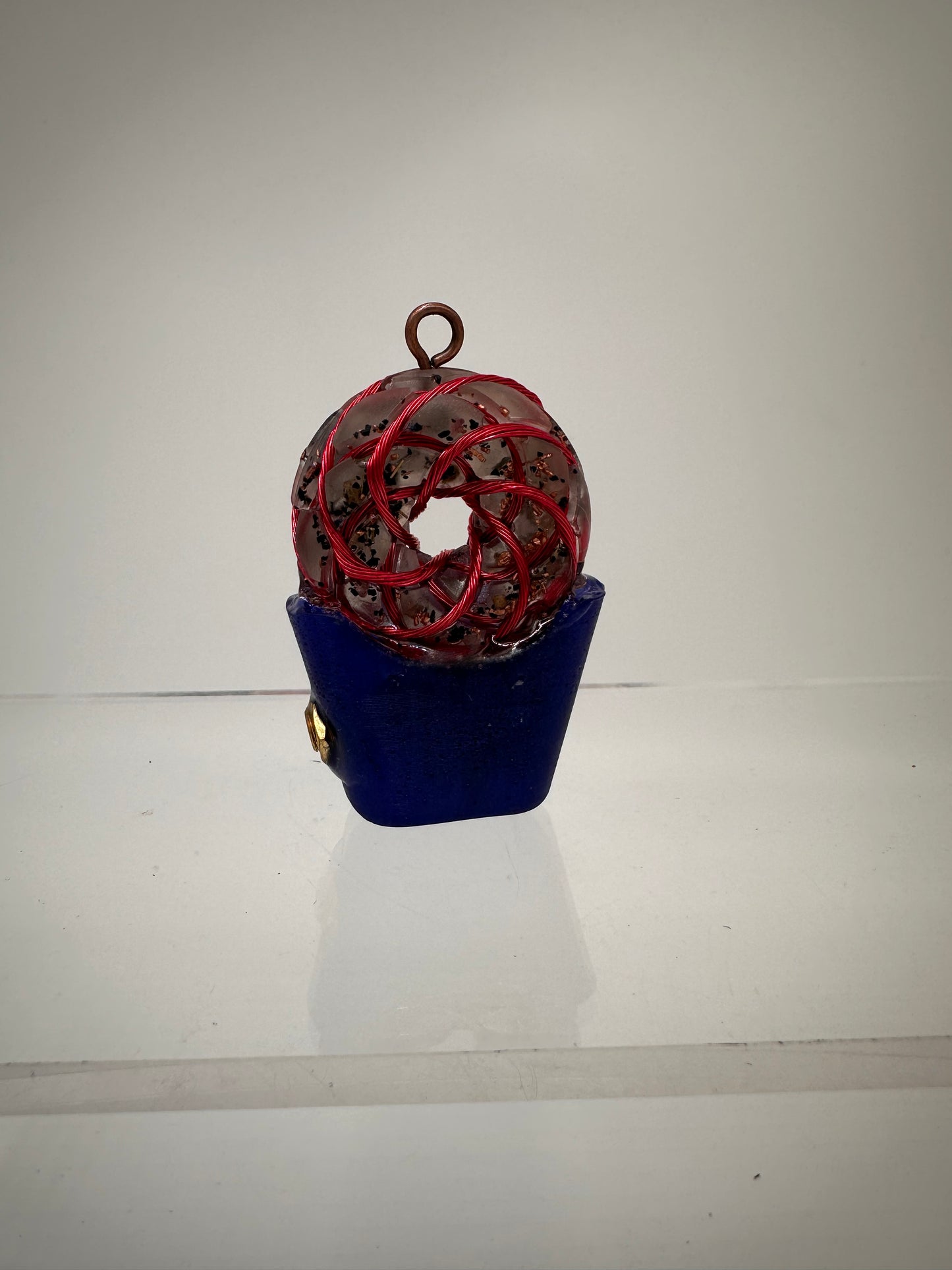 Rodin Coil Orgonite torus Field Frequency Generator MIni (Pocket Edition)